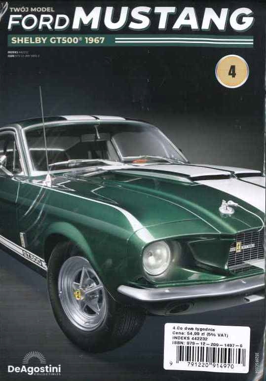 Kol. Ford Mustang Shelby GT500 nr 4