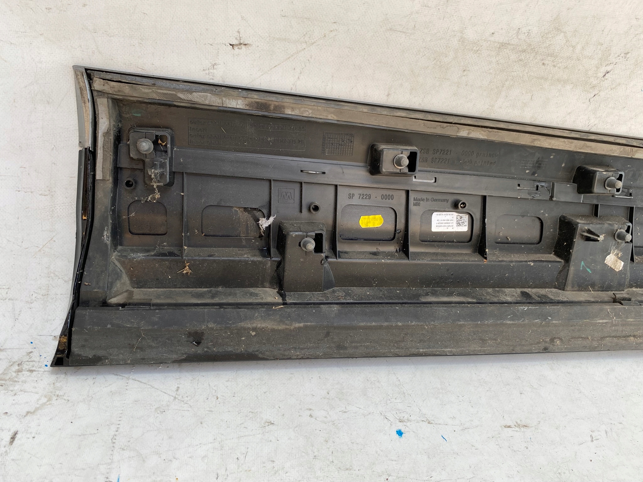 AUDI Q7 4M 15- moulding door left left front front 4M0853959G