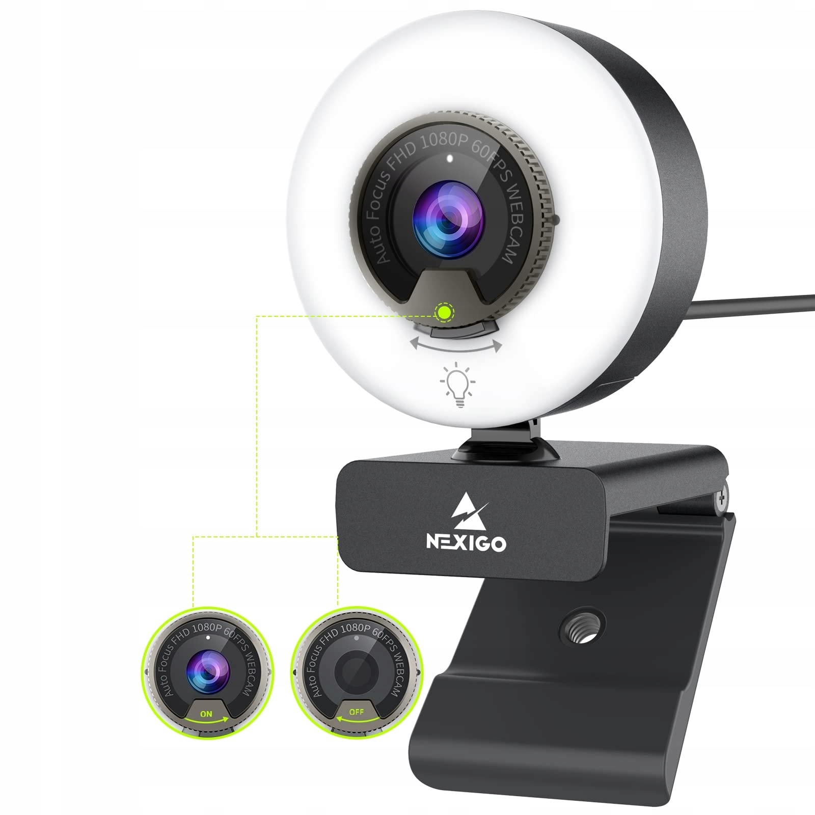 NexiGo N960E 60FPS Autofokus 1080P kamera