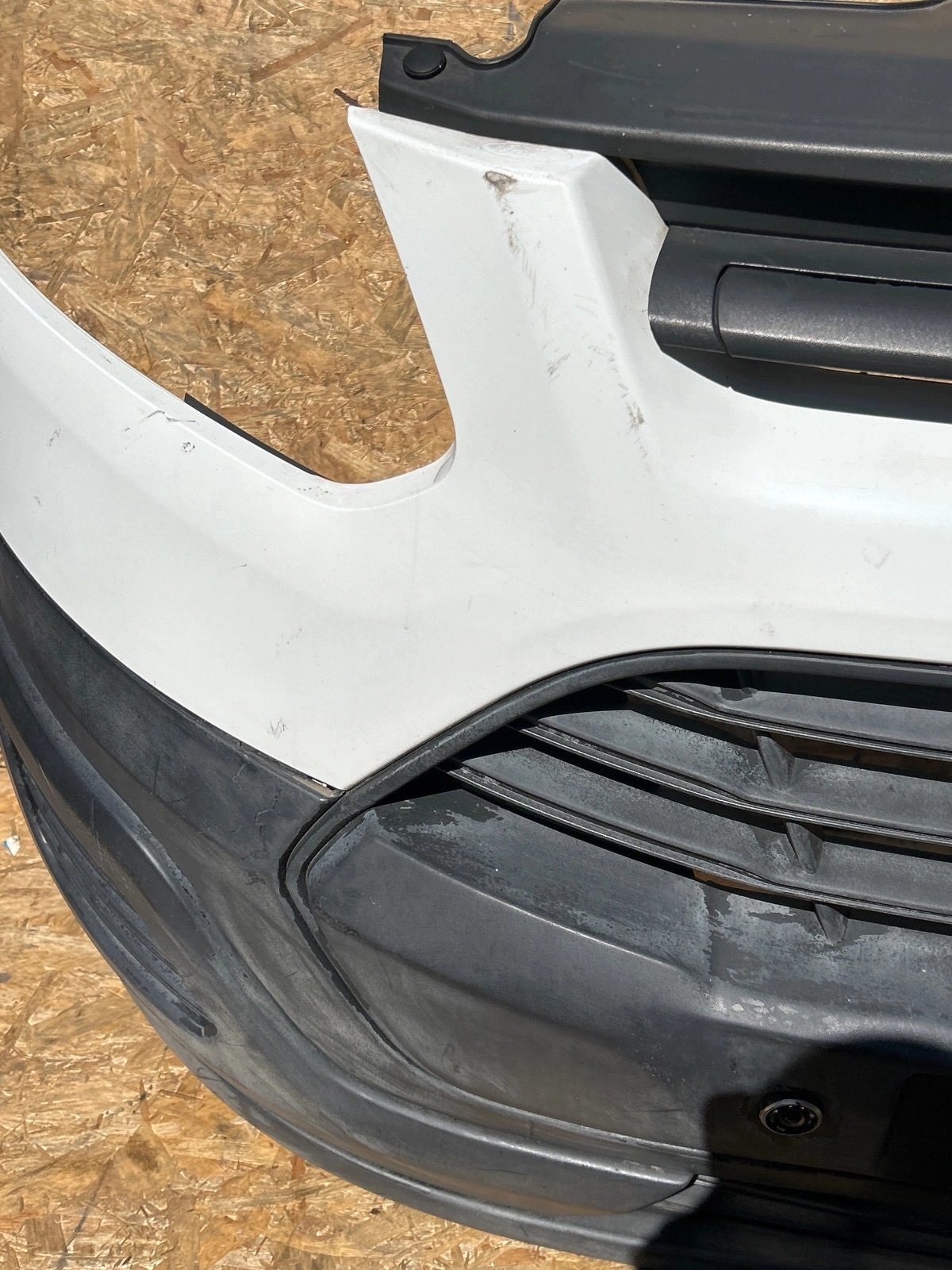 complete bumper front front Ford Transit custom mk1 bialy