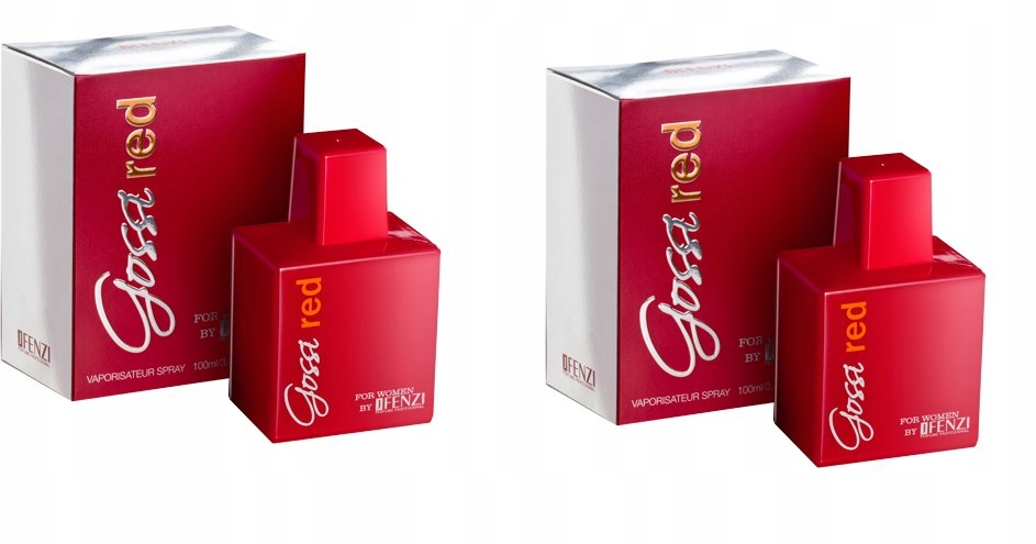JFenzi Gossi Red Edp Women 2x100 ml parfémovaná voda