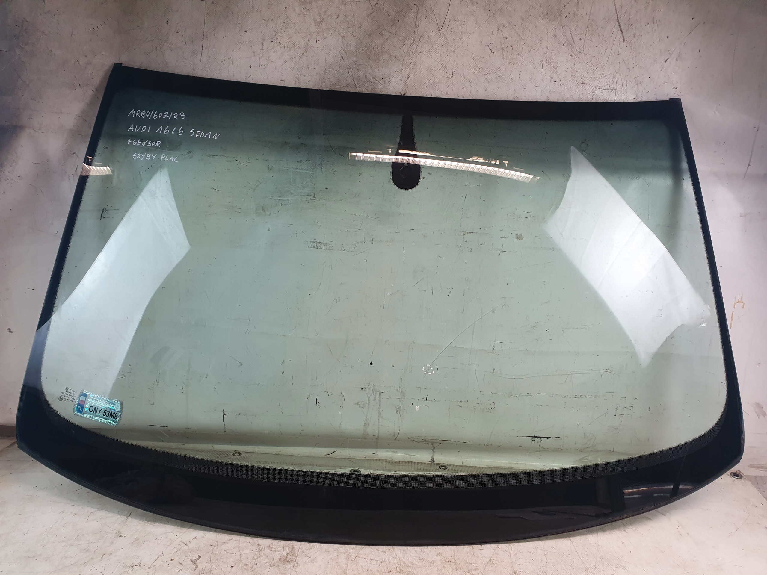 window iron + SENSOR OE 4E0955559B AUDI A6 C6 sedan 05r.