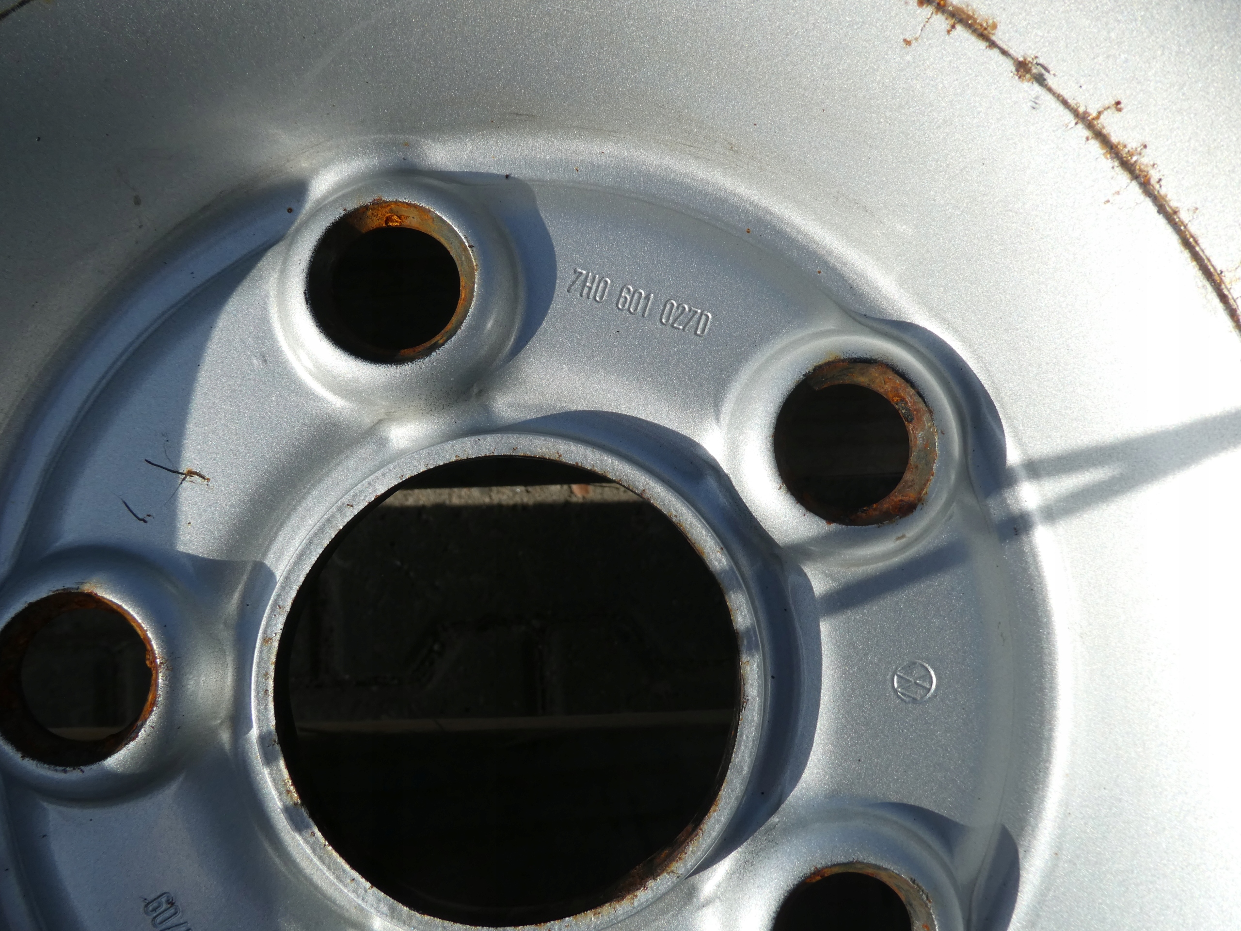 VW T5 CERCHI FERRO 7H0601027D 6.5JX16 ET51