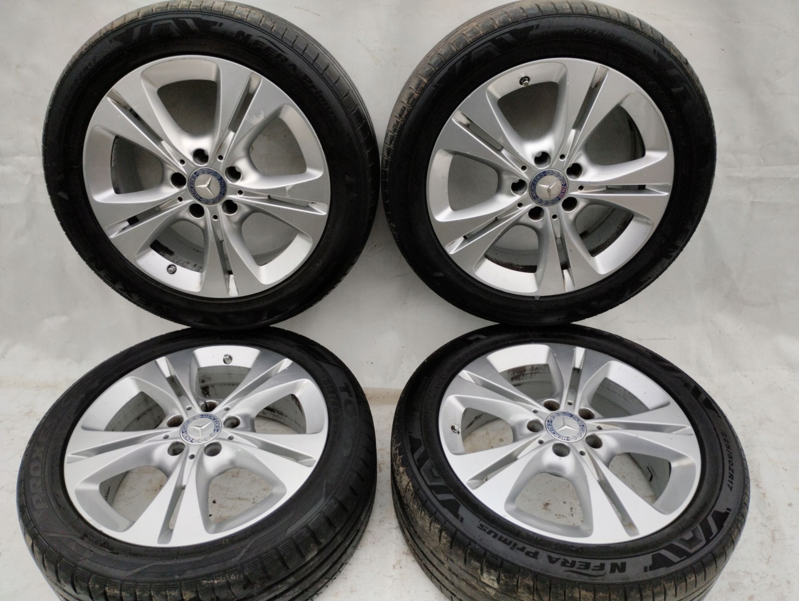 MERCEDES W205 C wheels discs 225/50/17