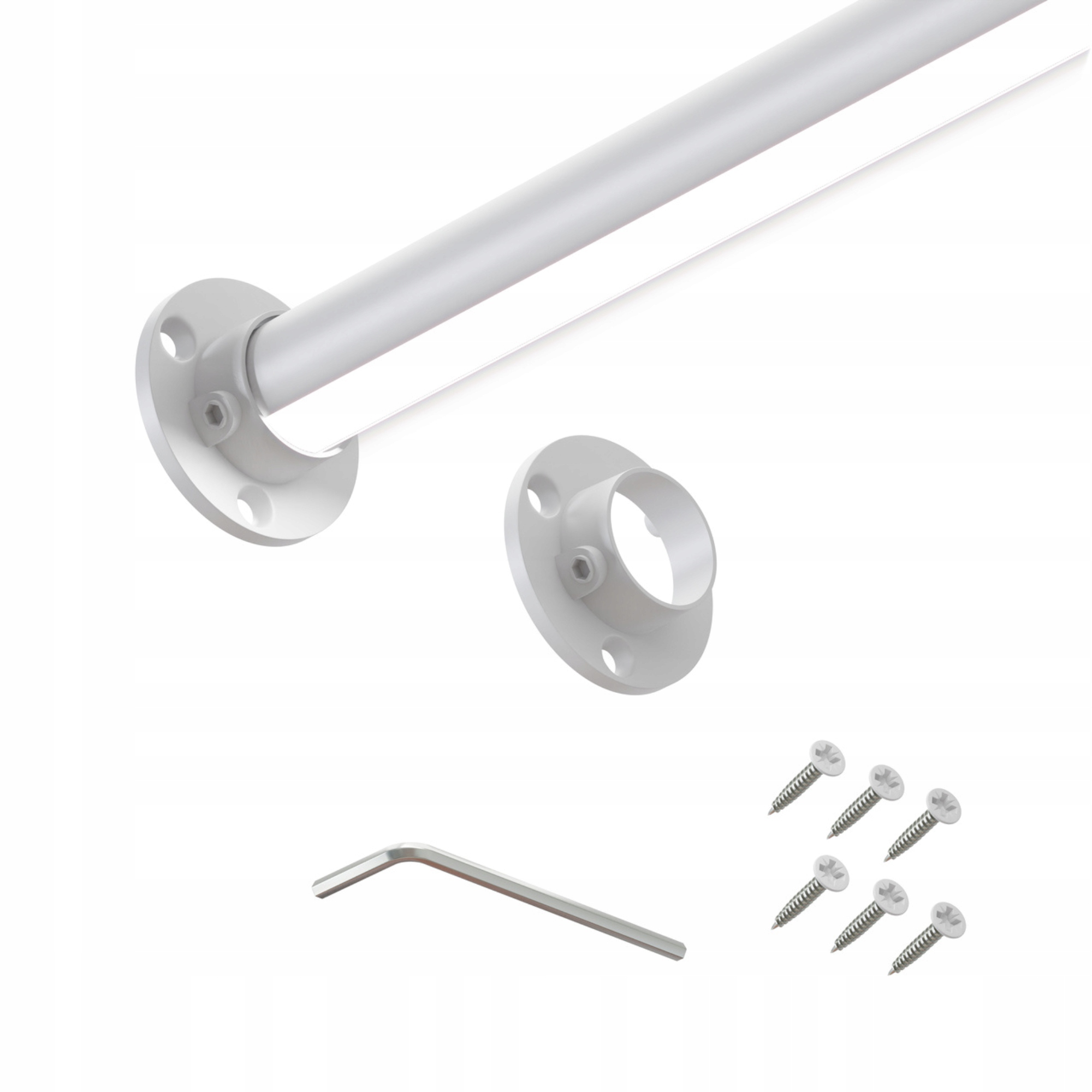 

Drążek rura do szafy Classic Led Pro I biały 200cm