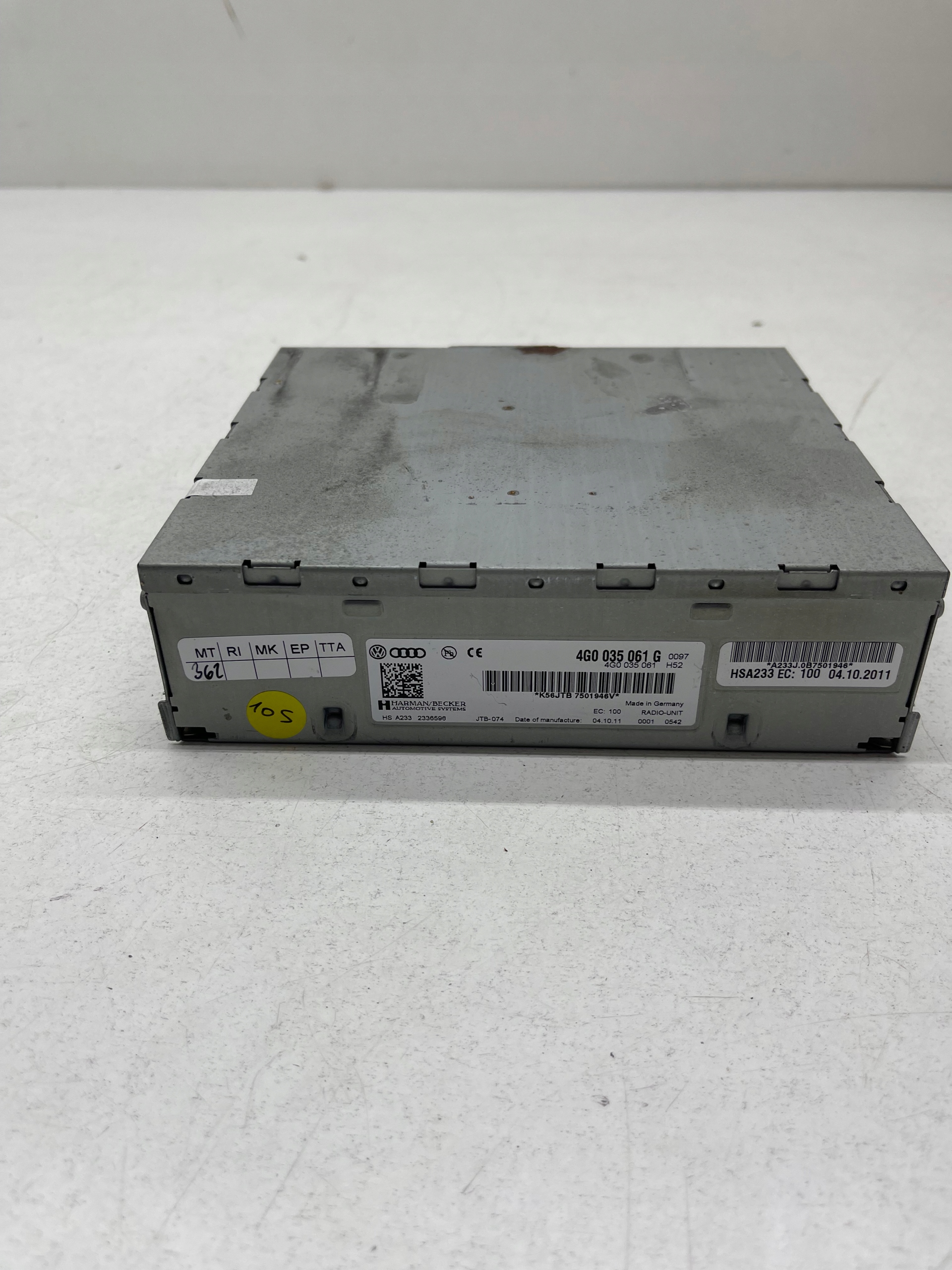 AUDI A6 C7 A1 A5 A7 Q3 Q5 Q7 module control unit tuner radia radio LEGALNY!