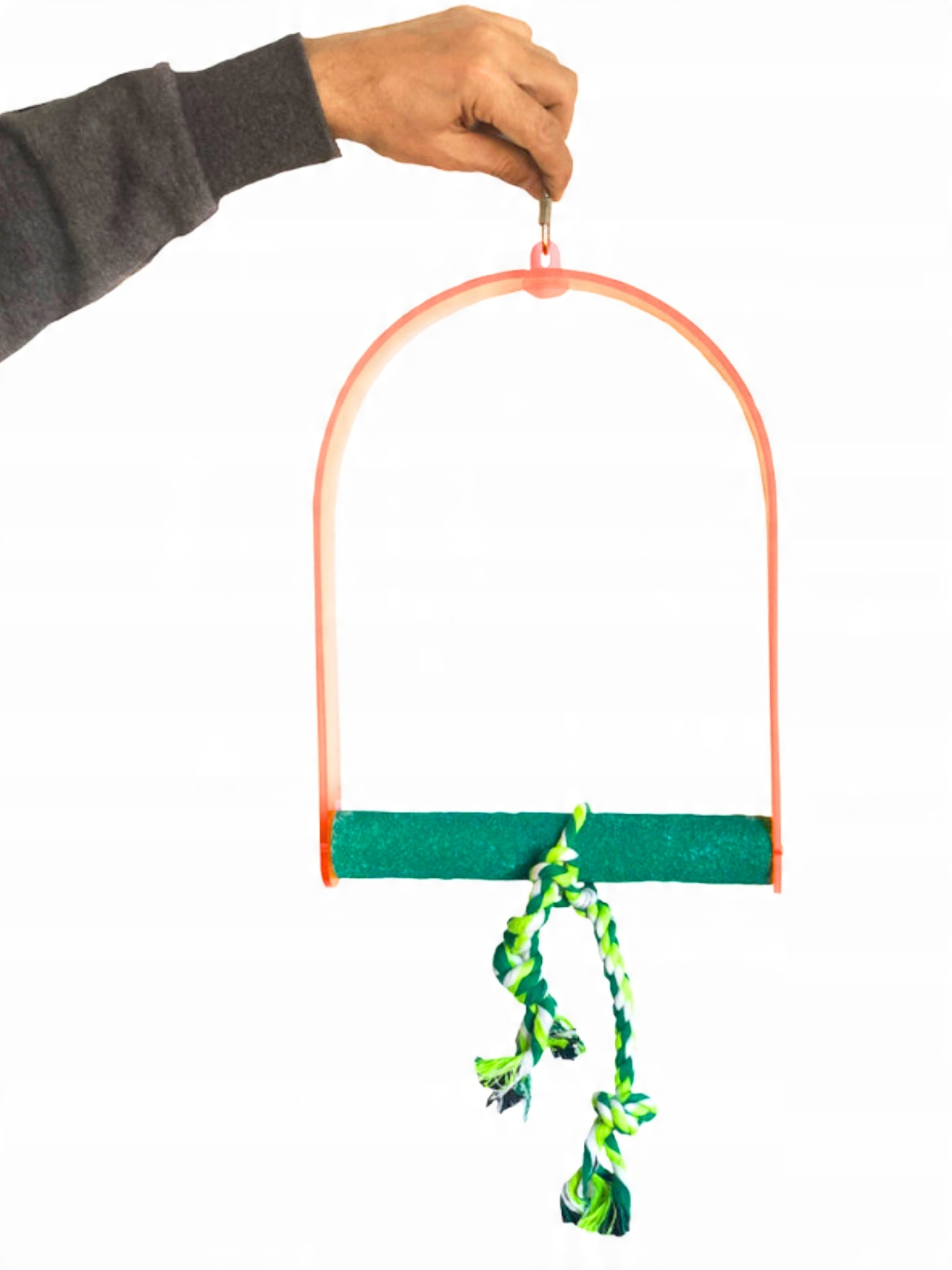 Levně Large Swing Houpačka 3v1 pro střední a velké papoušky