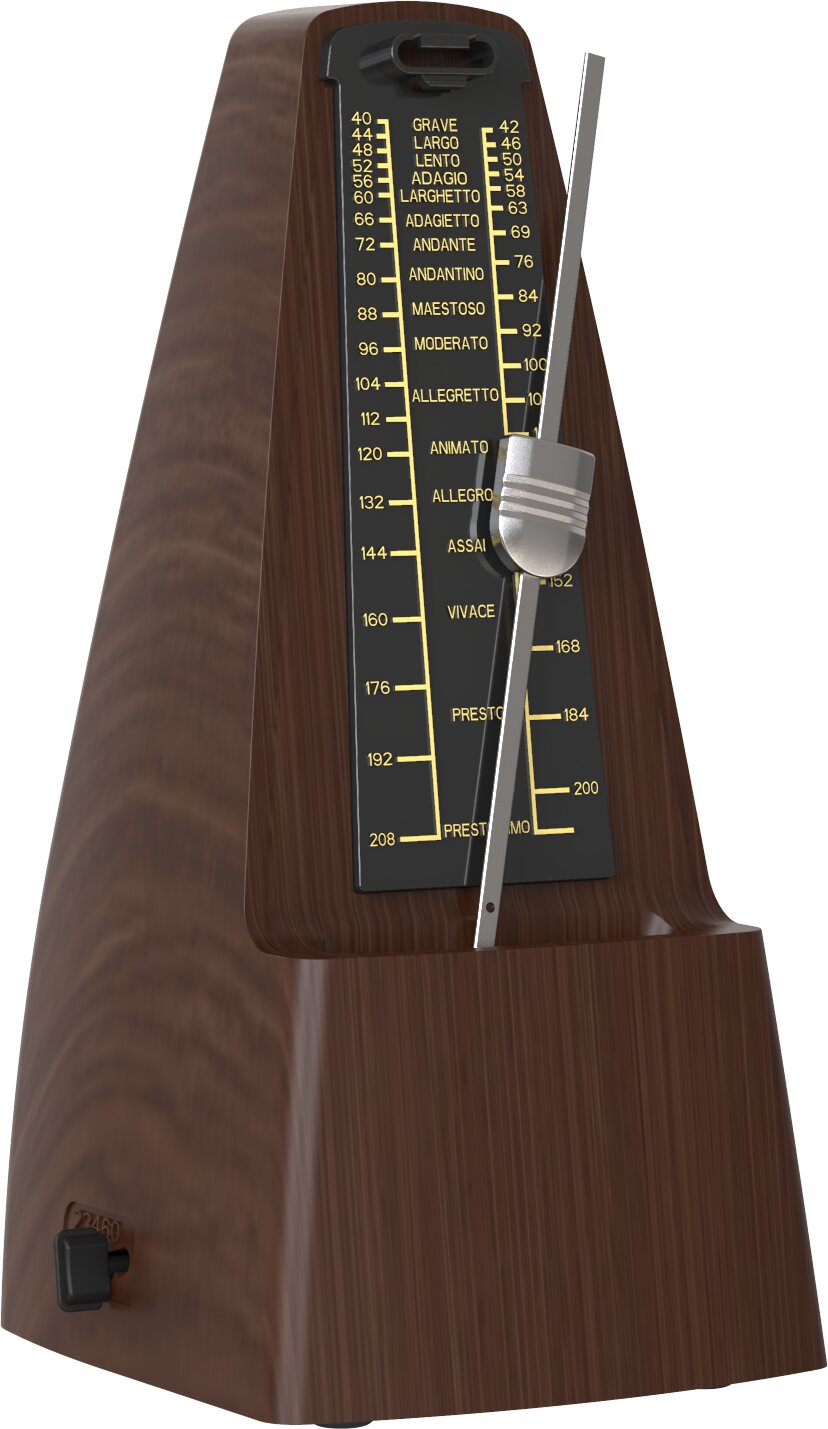 Extreme SOLO350 mechanický metronom se zvonkem, barva hnědá