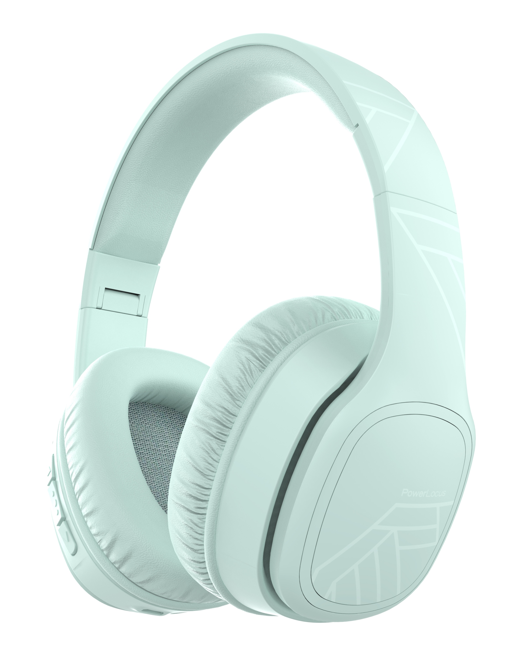 Słuchawki Bluetooth PowerLocus P7 Mint Over-Ear Mikrofon Aux Bt 50h bezprz.