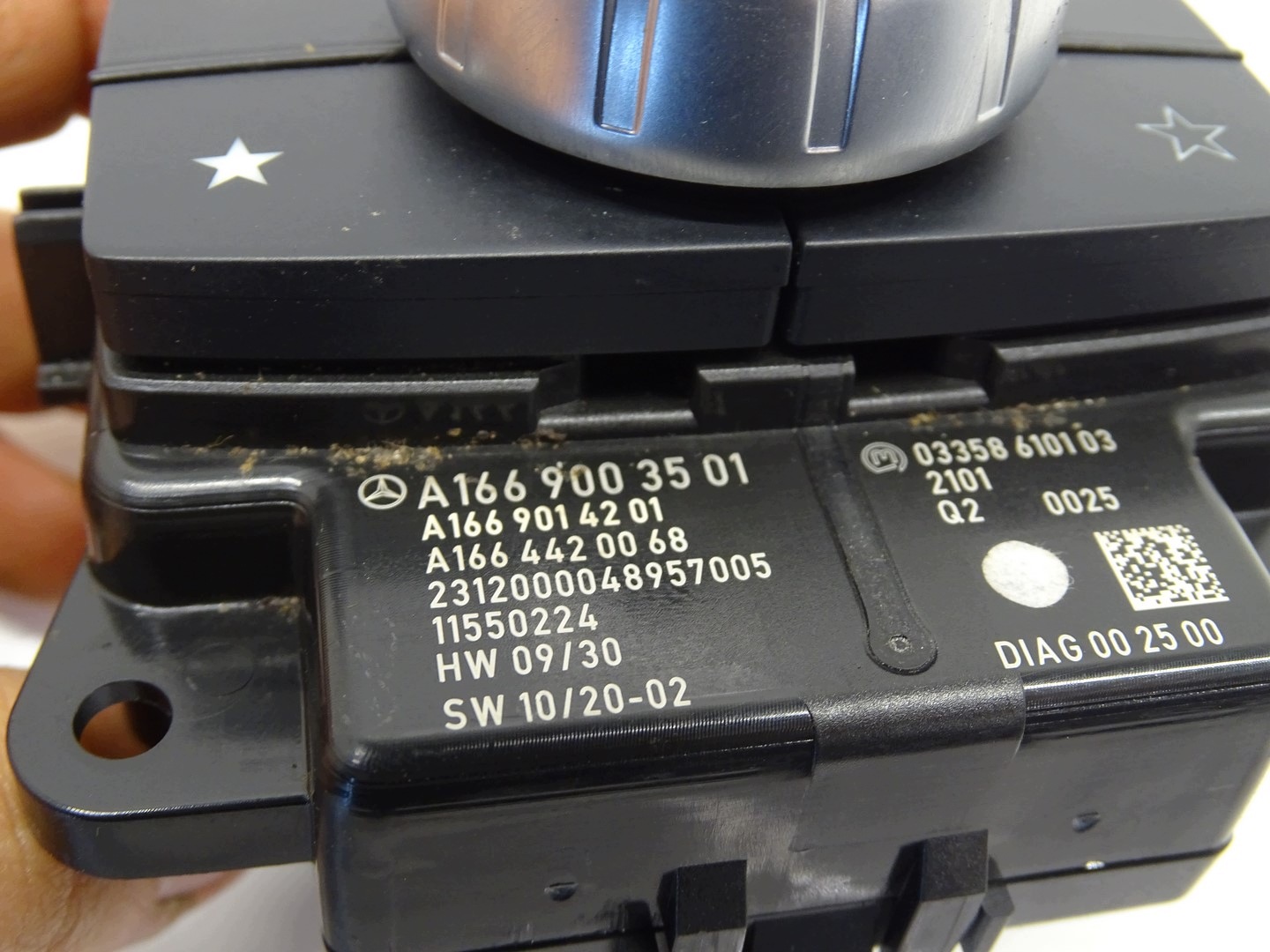 PANEL switch POKRETLO COMAND MERCEDES ML GL W166 A1669003501