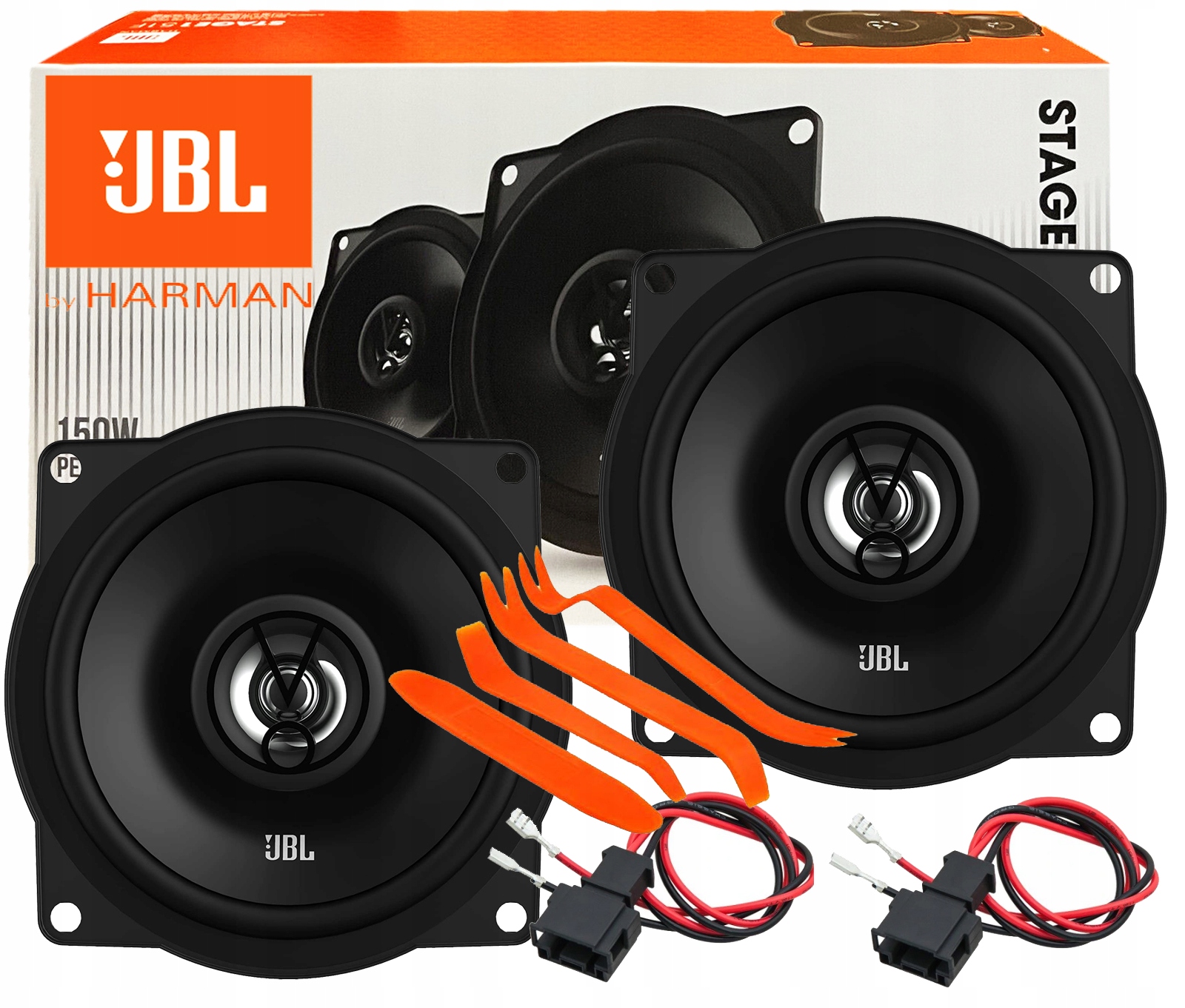 STAGE1 51F - JBL колонки 13см BMW 3 E32 E34 E36 E46 E38 E39