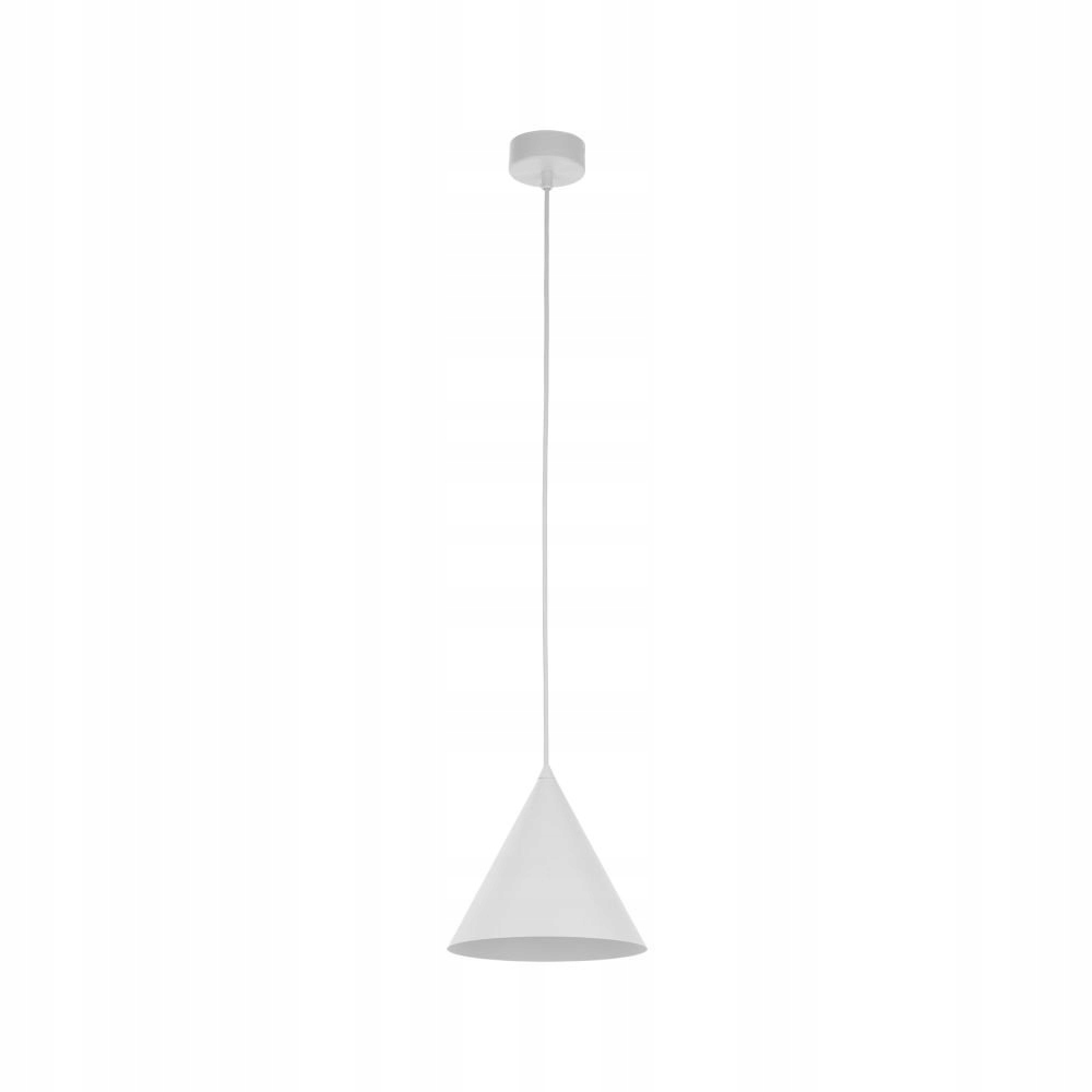 Závěsná lampa bílý kužel TK-Lighting Cono 1 x E27