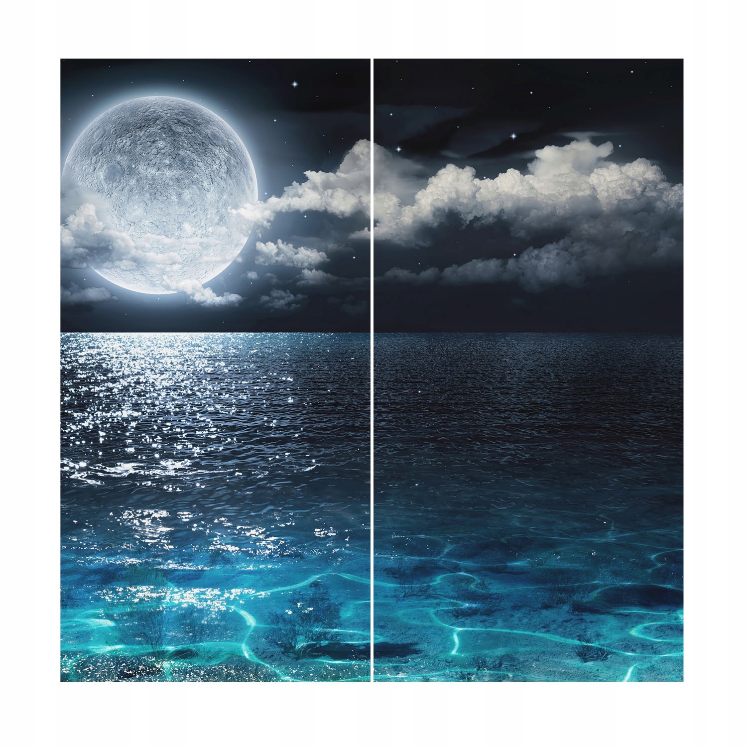 Vliesová tapeta na stenu Premium Nočné more 250 x 250 cm