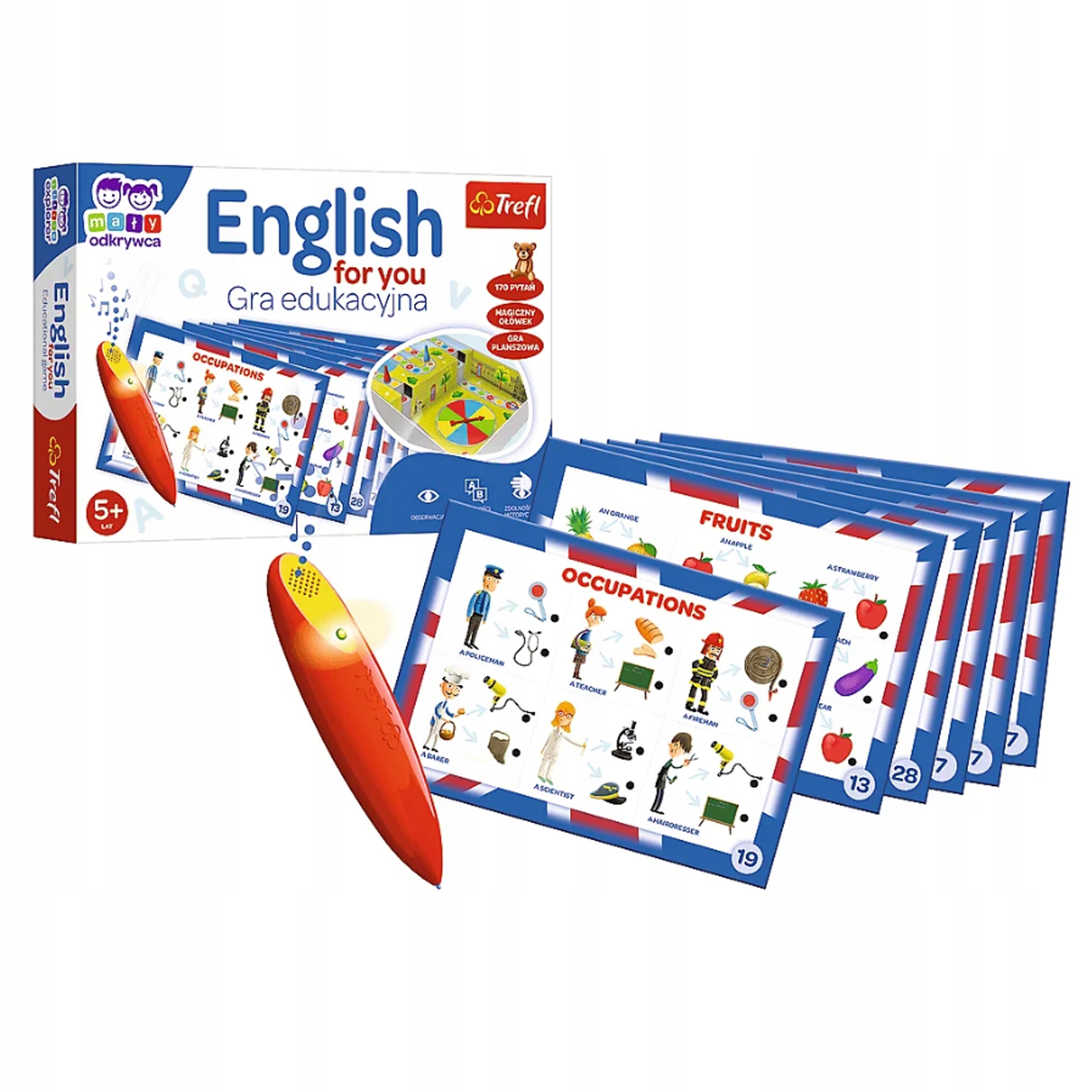 

Gra Edukacyjna English For You Magiczny Ołówek