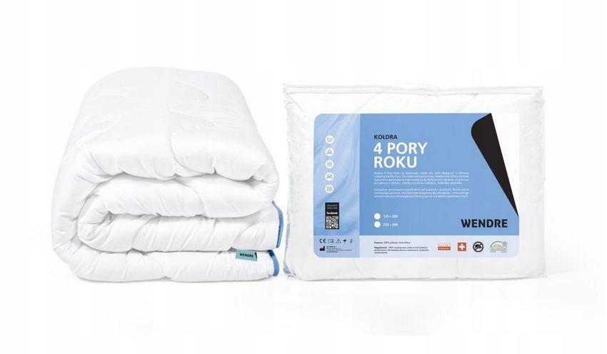 

Kołdra uniwersalna na 4 pory roku 220x200 Wendre