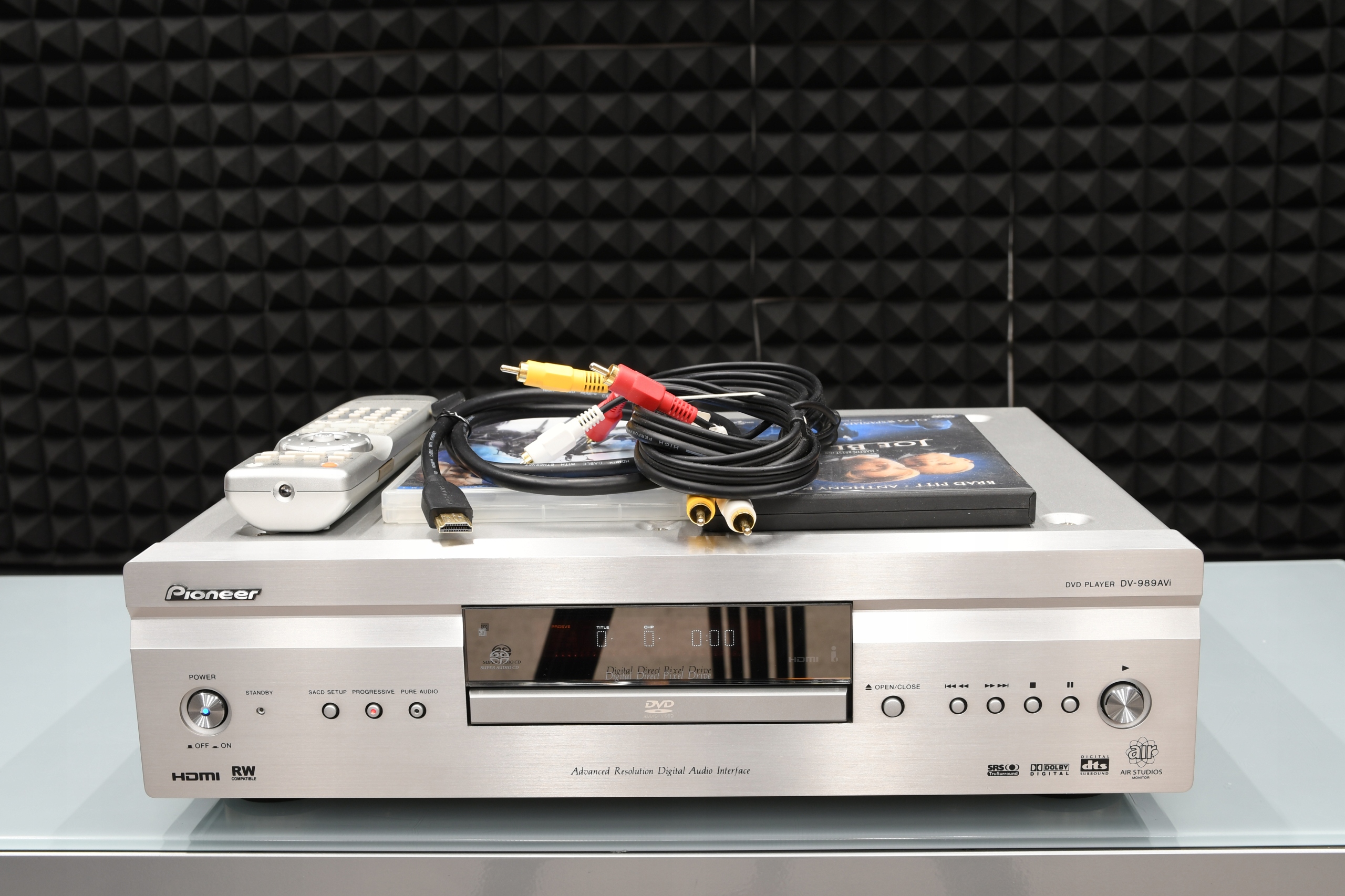 Odtwarzacz płyt DVD CD z DivX Pioneer DV-989AVi + pilot Wyjście HDMI ...