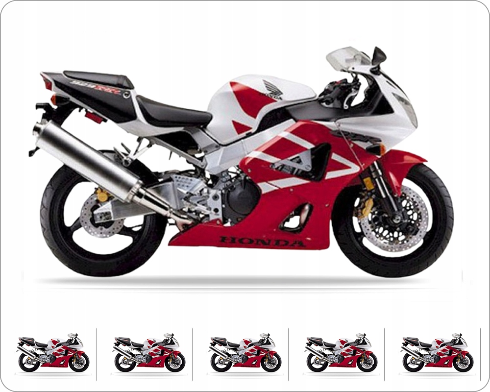 Samolepky Juula Pro Honda Cbr 929 Rr 2000 Bílé NH193 Usa