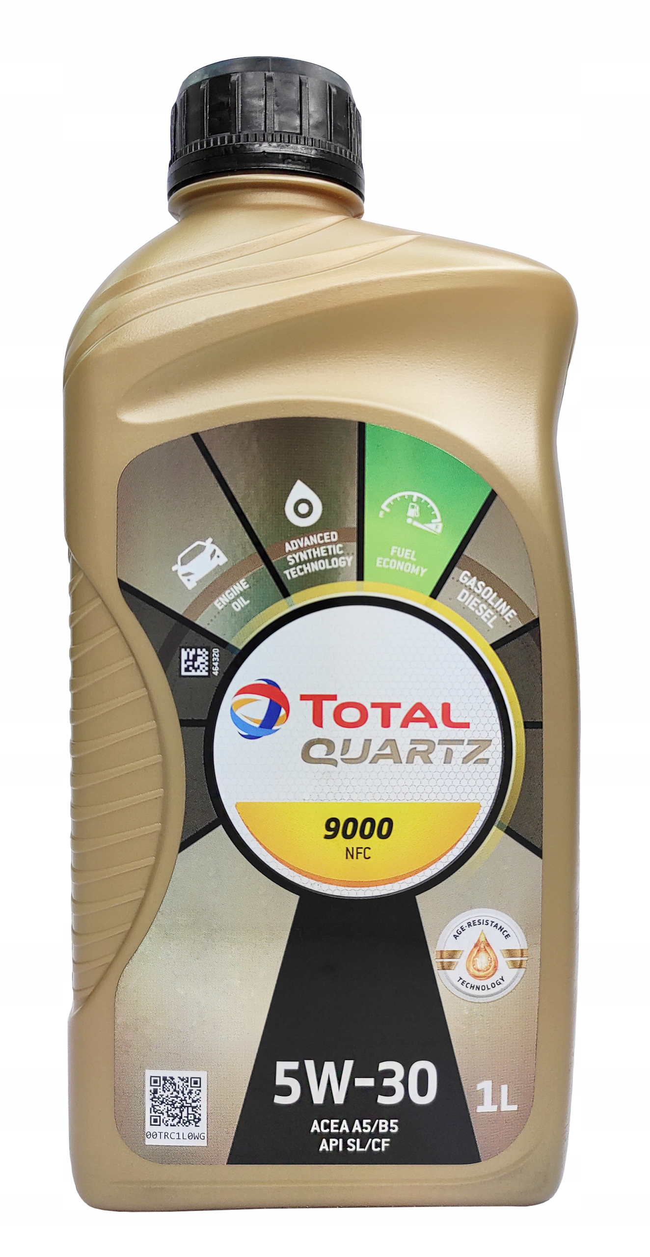 

Total Quartz 9000 Future Nfc 5W30 A5/B5 olej 1L