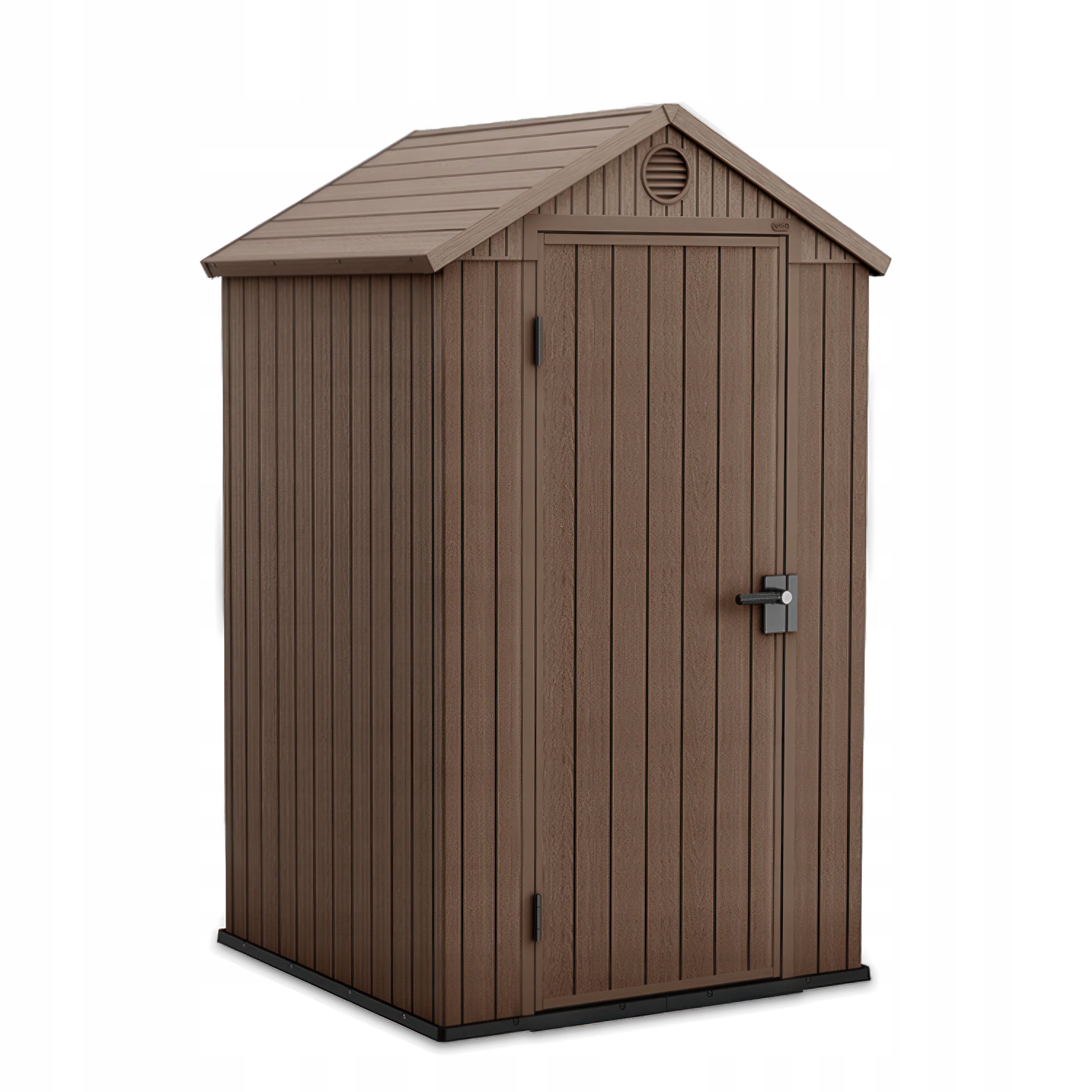 Domek Ogrodowy Narzędziowy Keter Darwin 4x4 125x205cm Szopa Schowek brązowy