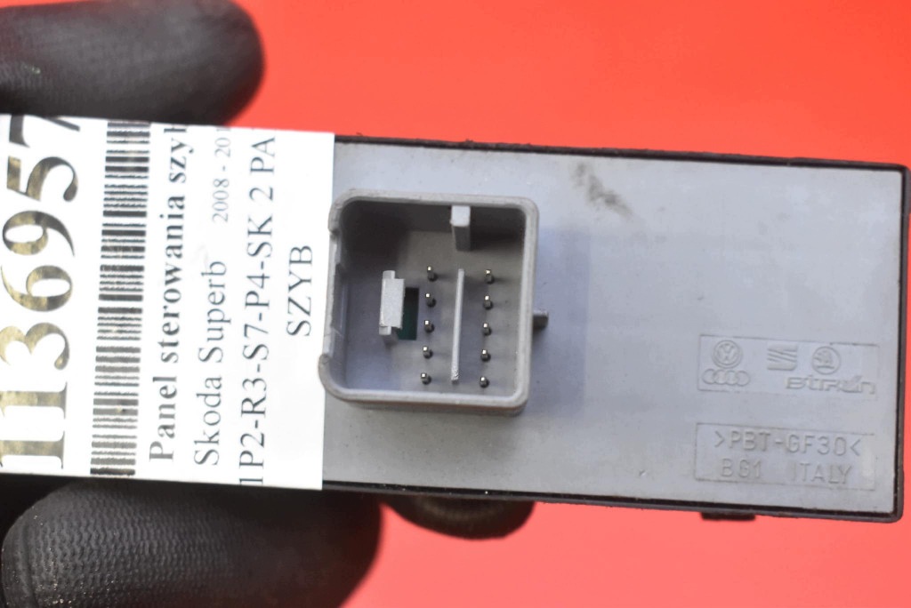control panel of the window EU 1Z0959858B SKODA SUPERB 2 II HB 08-13