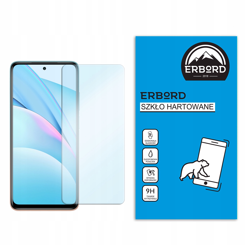 

Szkło Hartowane Erbord 9H do Xiaomi Mi 10T Lite 5G