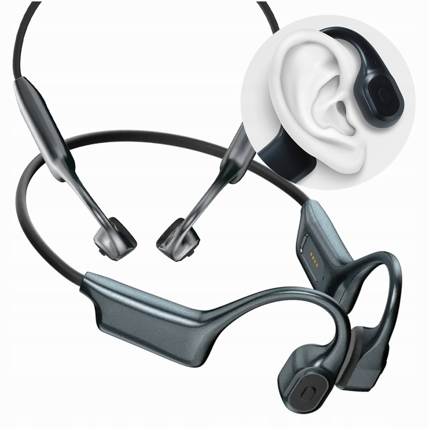 Sluchátka Bezdrátové Bluetooth Kostní vedení Sportovní Herní