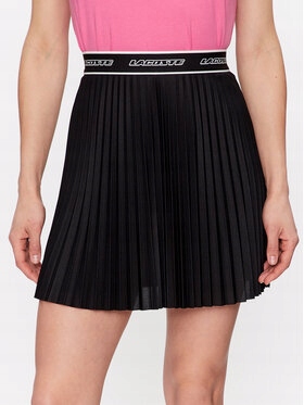 lacoste Damskie Spódnica plisowana LACOSTE-JF4342 031 Czarny
