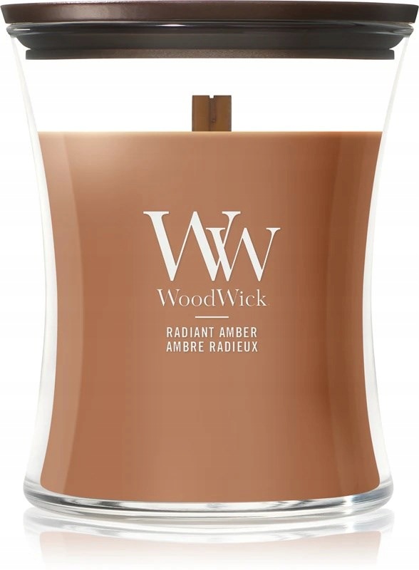 Elipsová svíčka Radiant Amber Woodwick