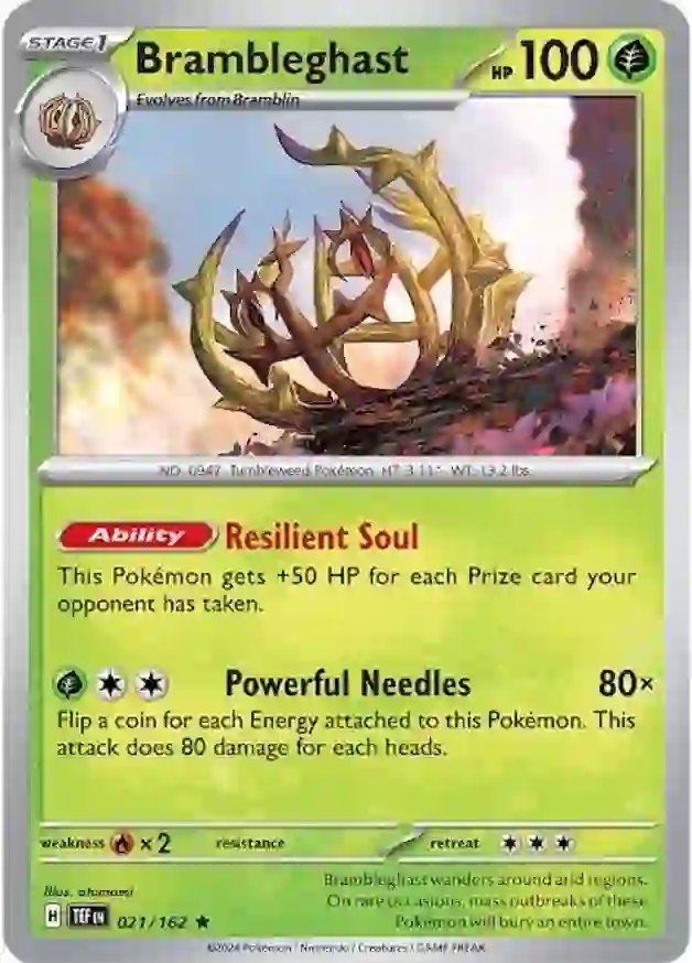 Brambleghast (tef 021/218) Holo Temporal Forces