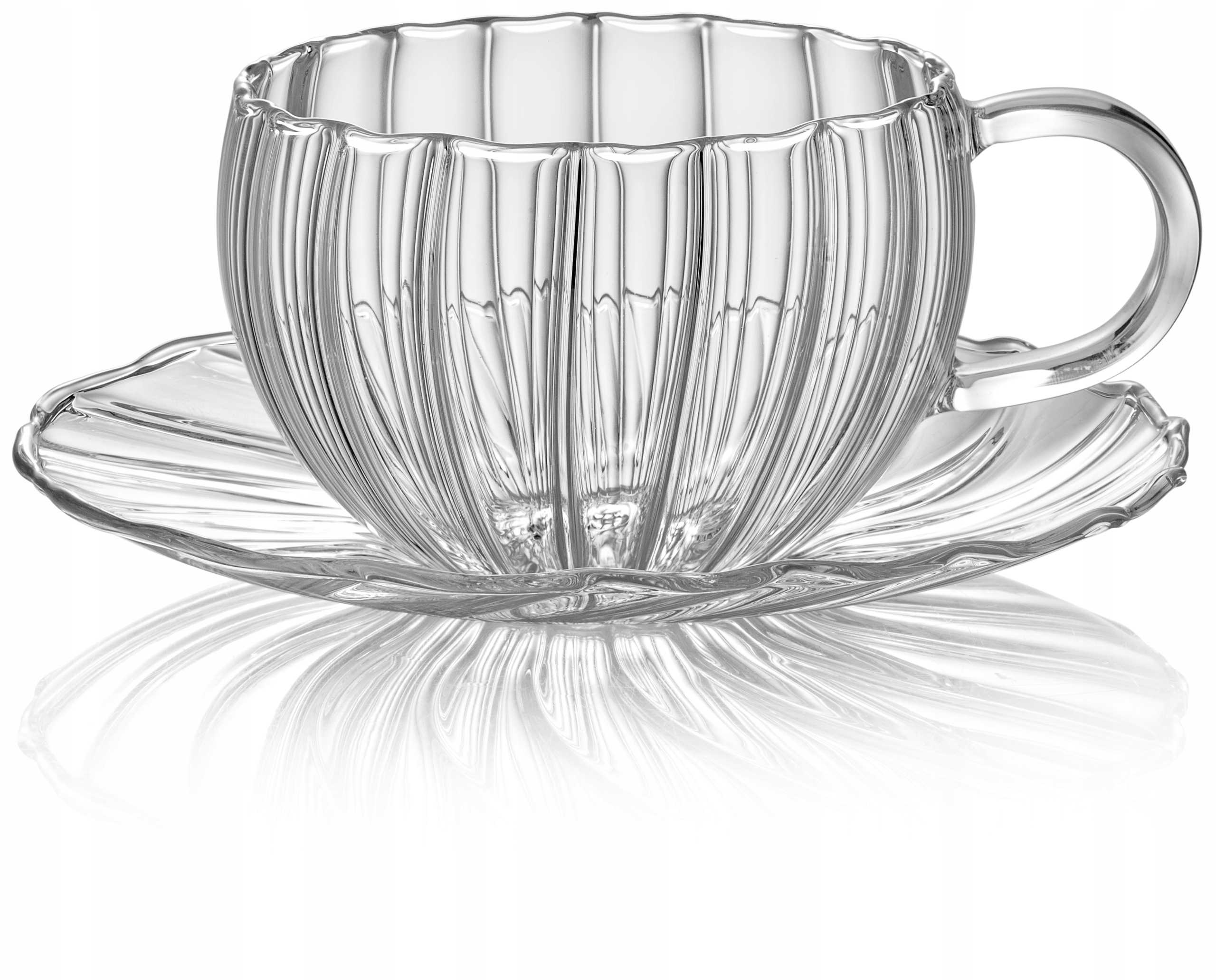 IVV Italy Sahara Skleněná Šálek na čaj 240 ml 2 Ks