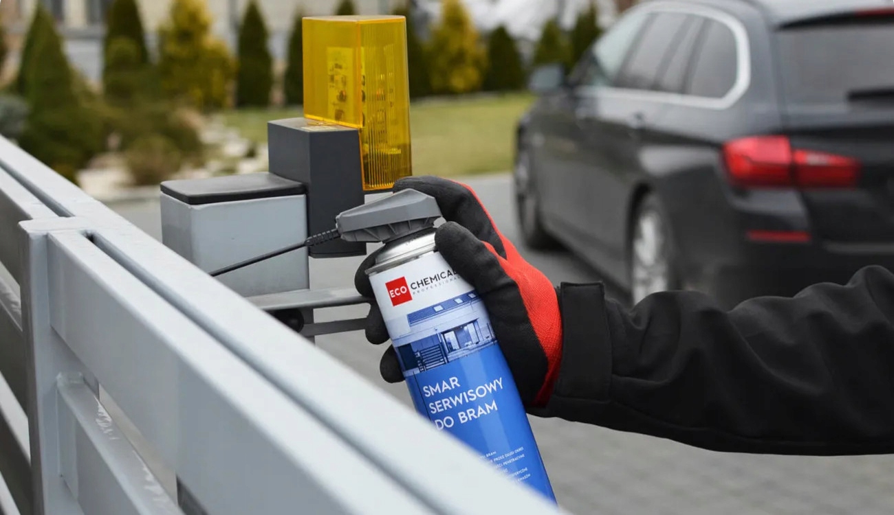 Smar do BRAM GARAŻOWYCH PROWADNIC ZAWIASÓW Spray Producent Ecochemical