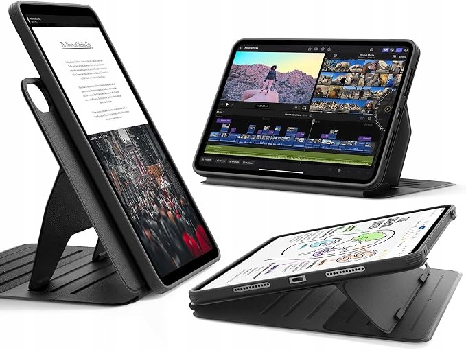 Puzdro Esr magnetické pre Apple iPad 13" M3, M2 (2025/2024) čierne