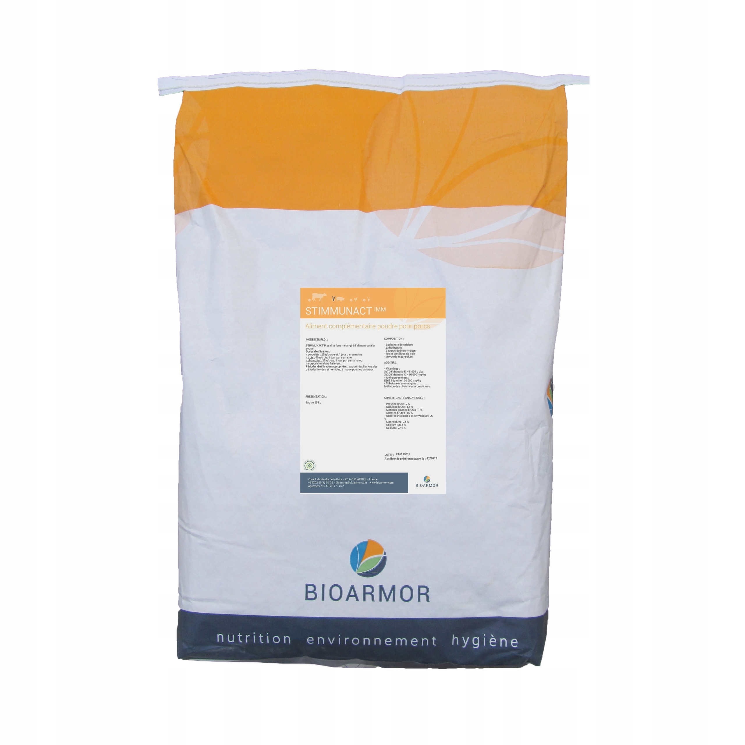 ODPORNOŚĆ NA INFEKCJE BIEGUNKI U CIELĄT PROSIĄT krów trzody STIMMUNACT 25kg