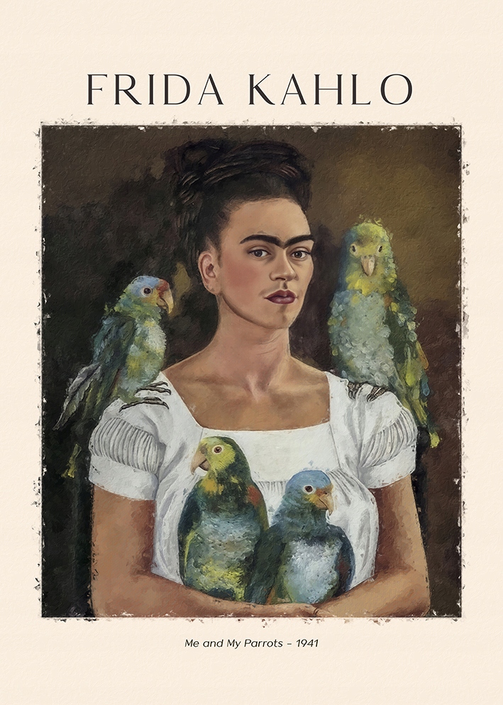 

Frida Kahlo Autoportret Plakat B2 50x70cm #321