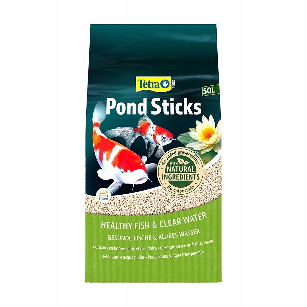 Tetra Pond Sticks Pokarm Dla Ryb W Oczku Wodnym Pałeczki 50l
