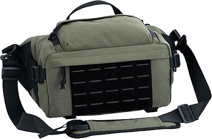 Backferry Taktyczna wojskowa torba na ramię, 8 litrów, oliwkowa, Molle