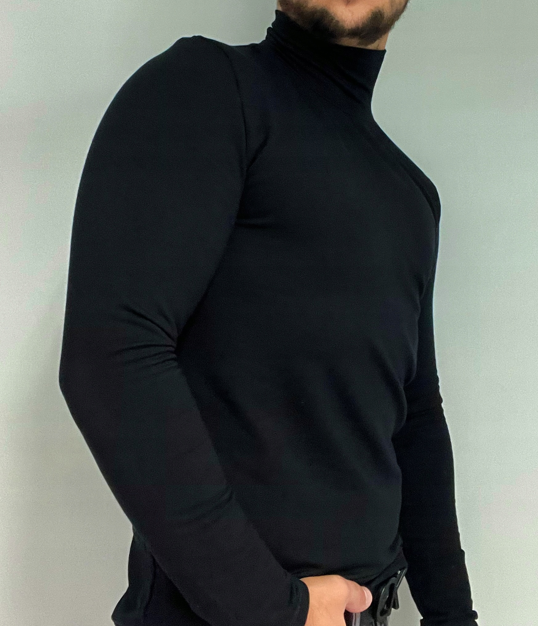 GOLF MĘSKI BLACK ZIP XL Marka inna