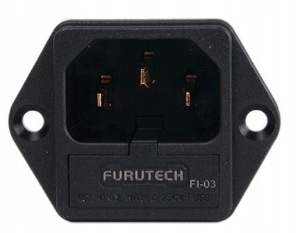Gniazdo zasilające AC męskie Furutech FI-03G
