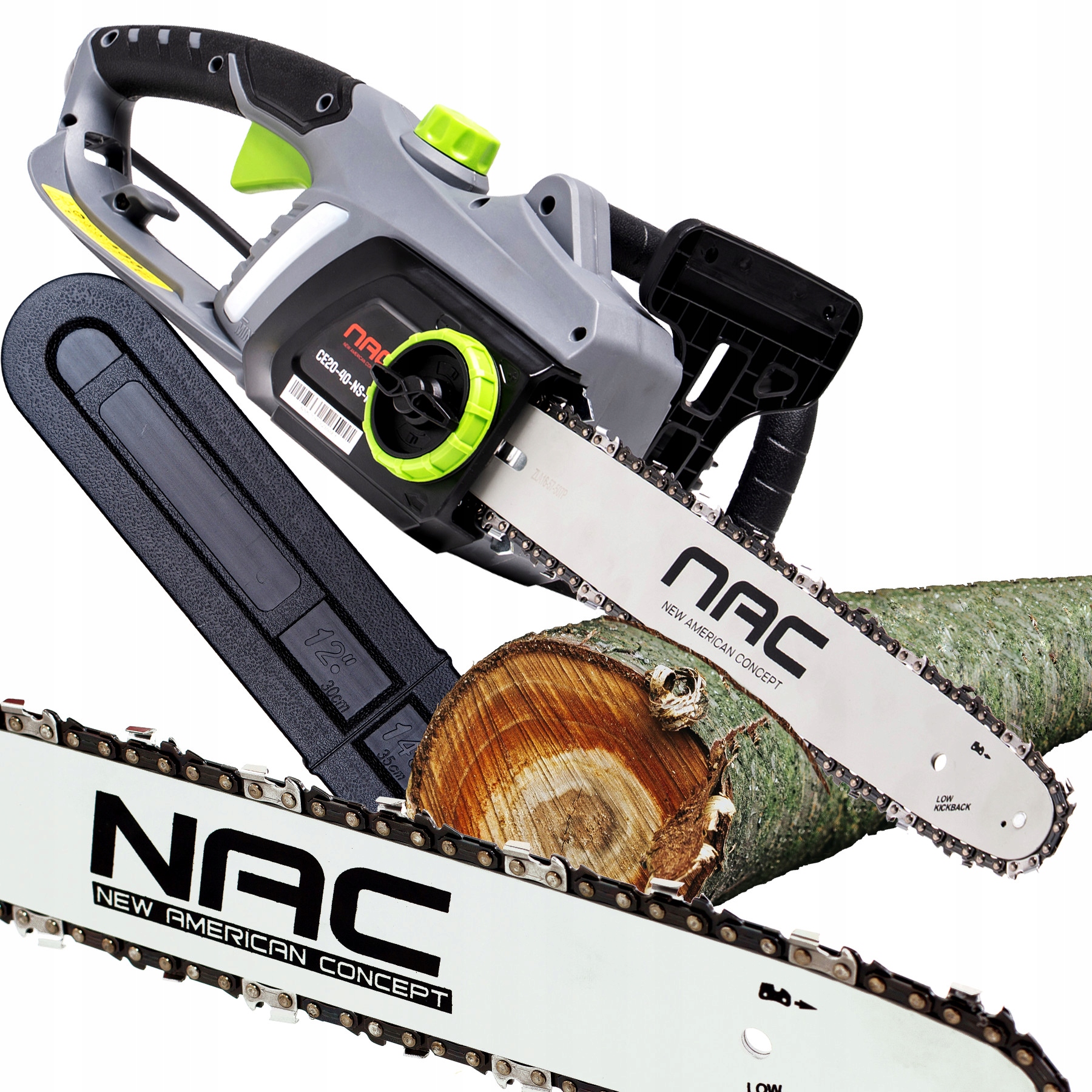 Piła pilarka elektryczna łańcuchowa Nac CE20-40-NS-H 2kW 40cm