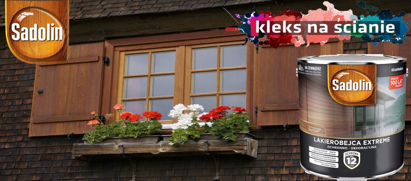 SADOLIN LAKIEROBEJCA EXTREME JASNY DĄB 0,7L Czas schnięcia 4 h