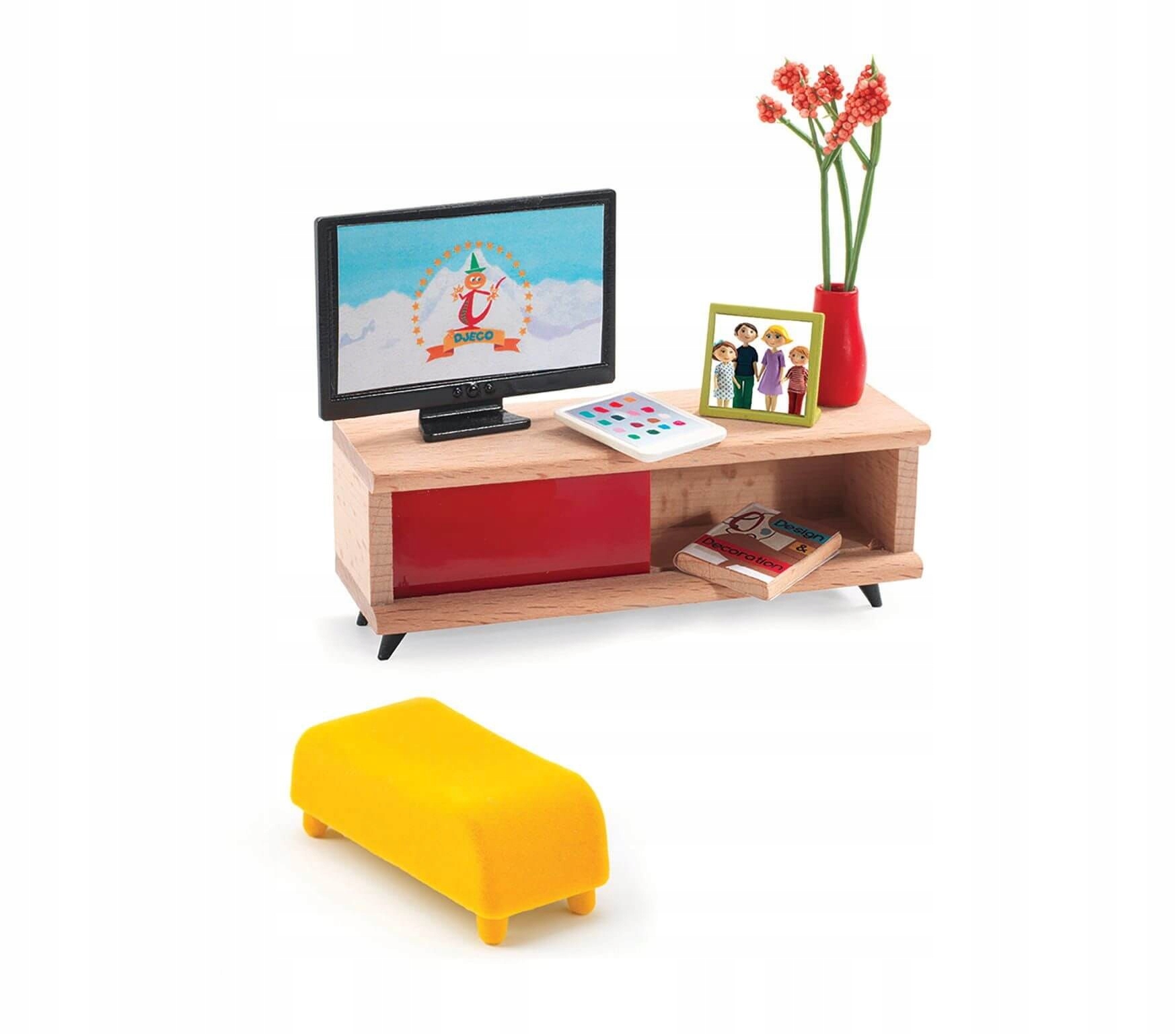 DJECO: ZESTAW MEBELKÓW DO SALONU Z TV