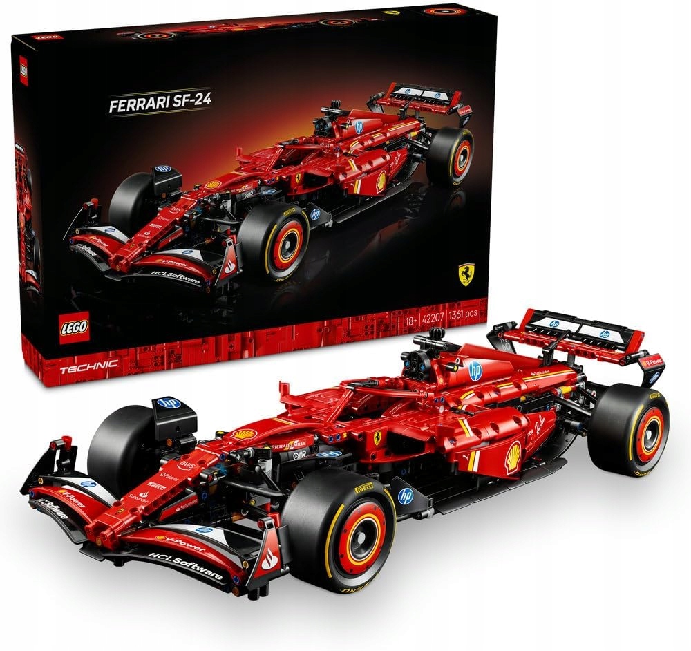 Lego Technic 42207 Formule Stavebnice Formule F1 Ferrari SF-24