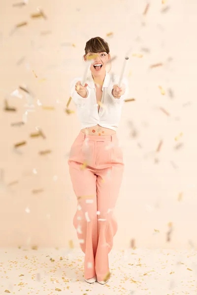 Tuba manualna z konfetti 35cm armata confetti EAN (GTIN) 5900779184367