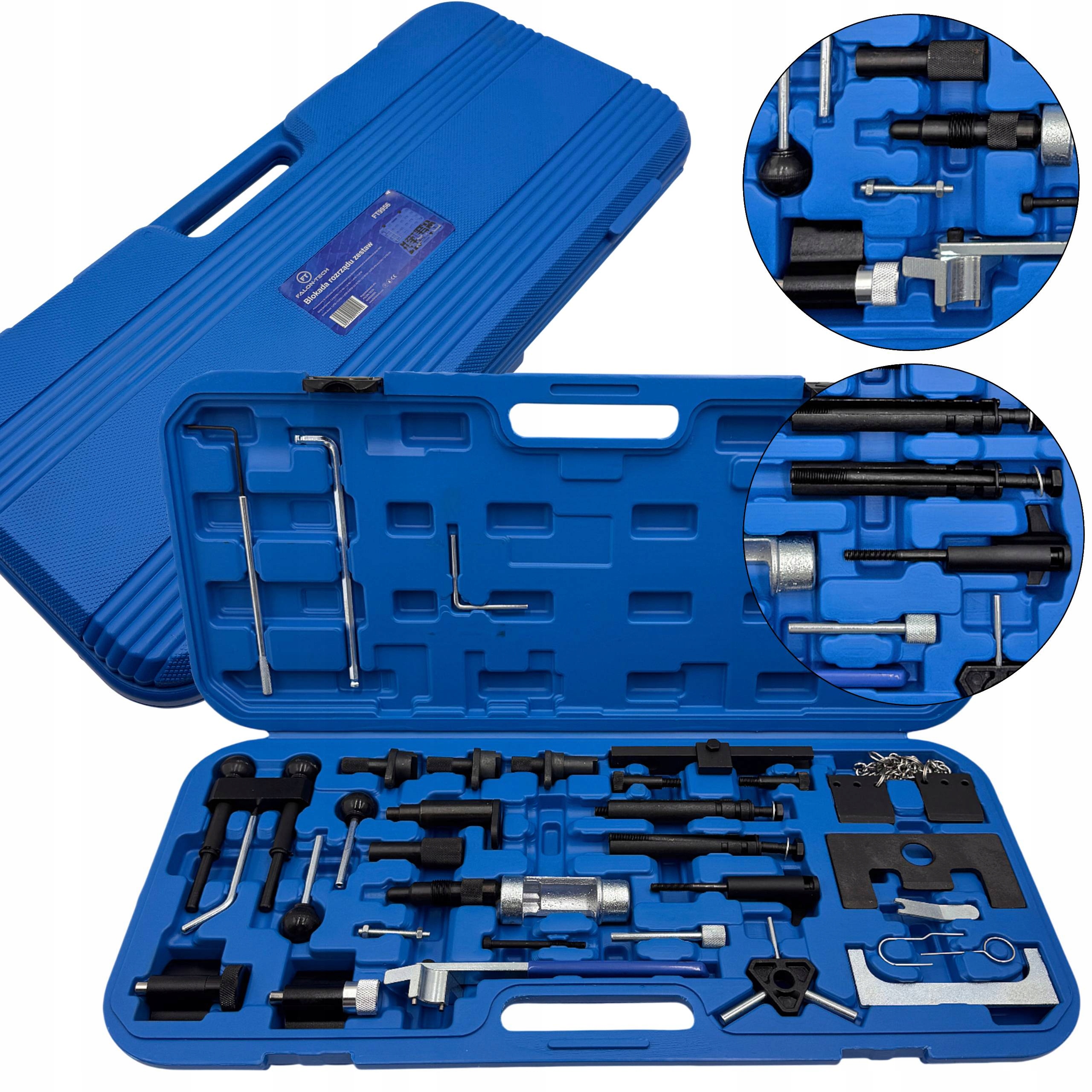 Blokada rozrządu 35 el zestaw blokad do silnikow Vag Vw Audi Skoda