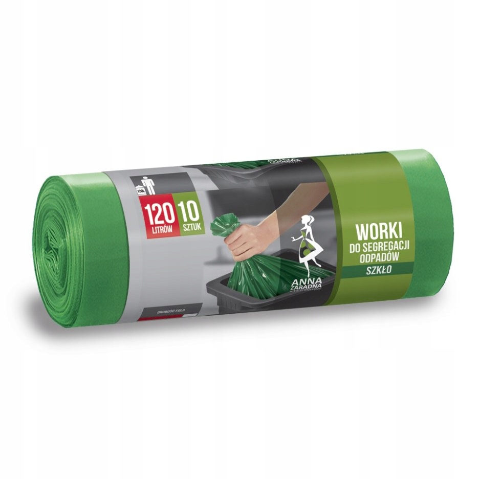 

Worki do segregacji odpadów Szkło 120L 10 szt