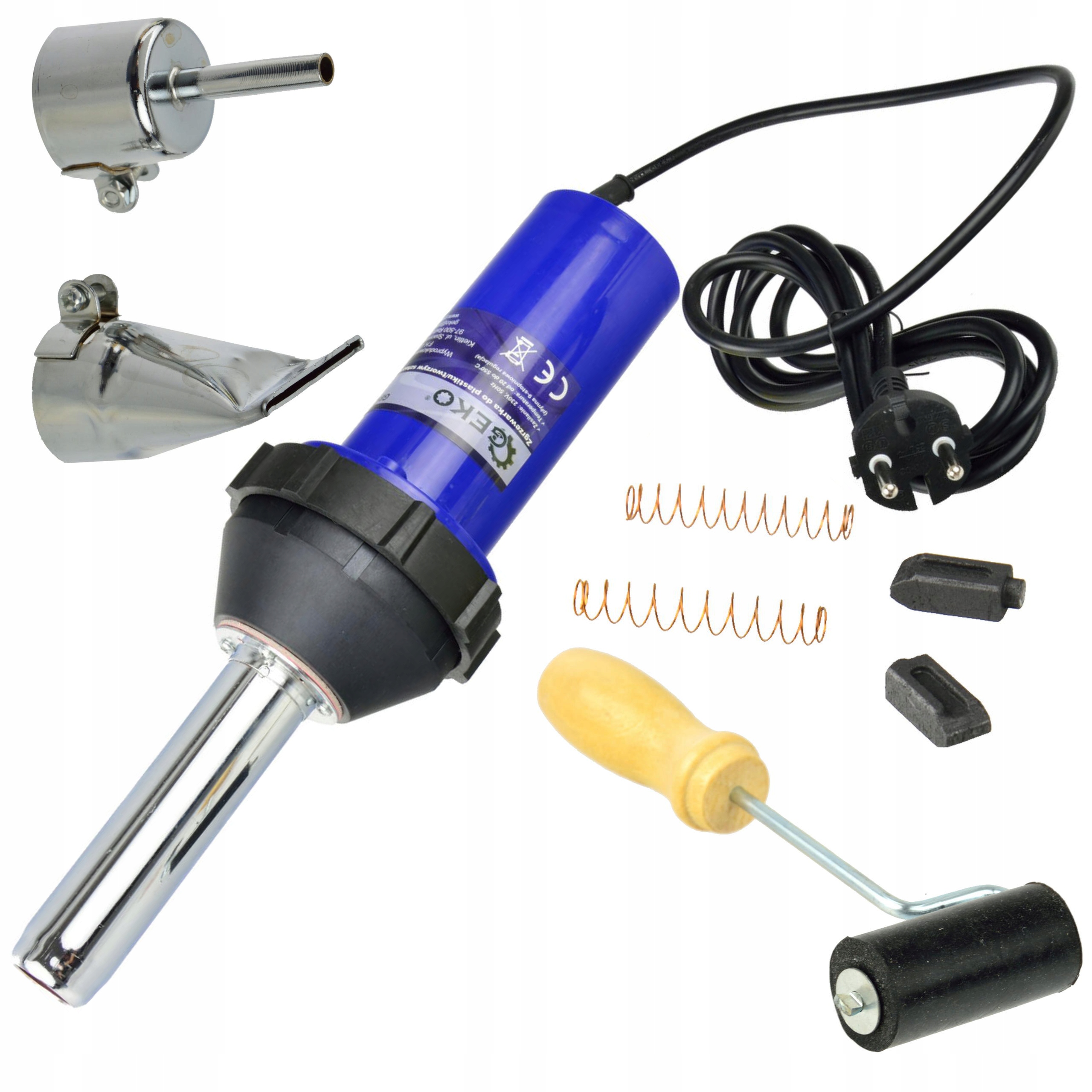 Geko Svářečka plastů a umělých hmot s regulací, na plachty, 1080W