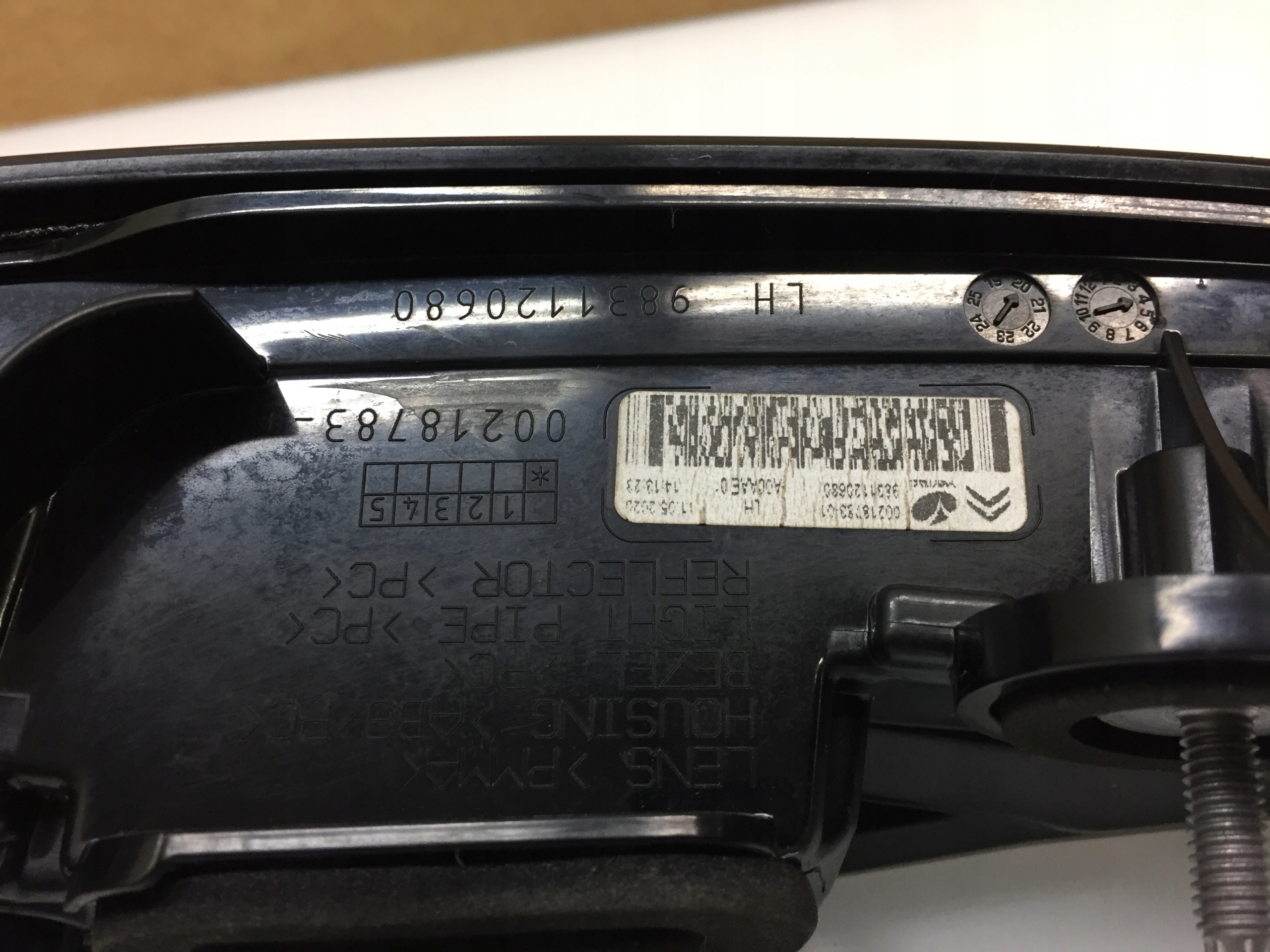 Citroen C4 Rückleuchte 9831120680 Rearlamp - Thumbnail 3