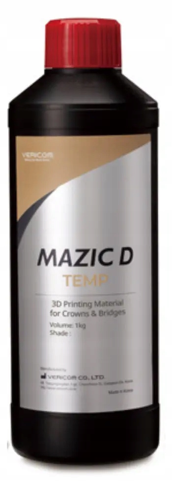 Uv pryskyřice Vericom Mazic D Temp A1 1 kg 1 l pro 3D tiskárnu