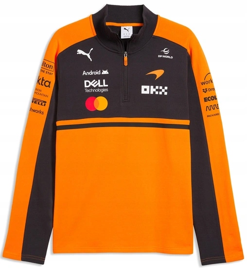Mikina McLaren F1 2026 Team Half Zip Sweat vel. M