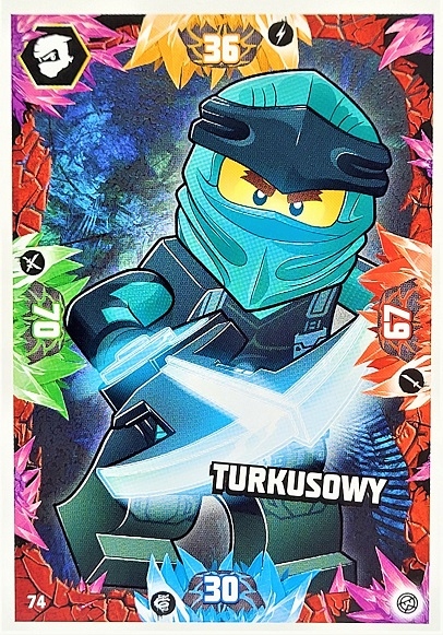 Lego Ninjago Karta Seria 8 nr 074